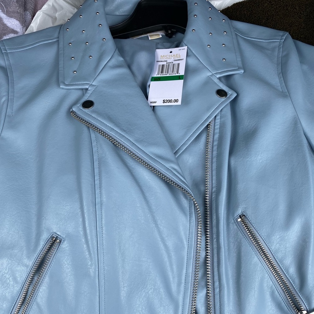 Michael Kors Moto Jacket .💙